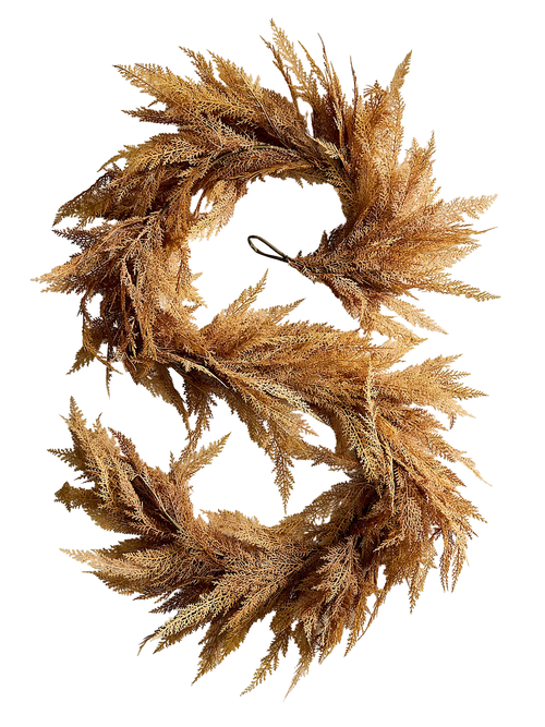 Faux Autumn Cedar Garland