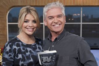 “We’re hugely proud,” beams Phillip Schofield, pictured with co-host Holly Willoughby, after This Morning netted your Favourite Programme title