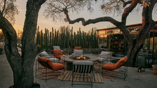 Our Habitas San Miguel de Allende, outdoor dining area.