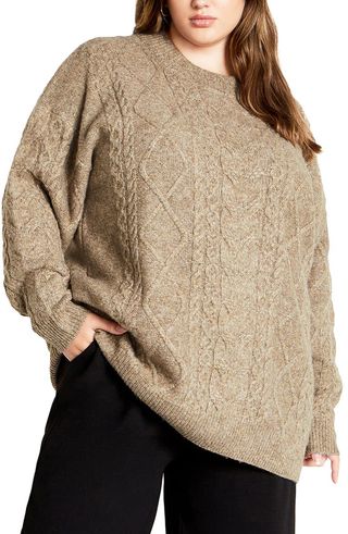 Jojo Oversize Fisherman Sweater