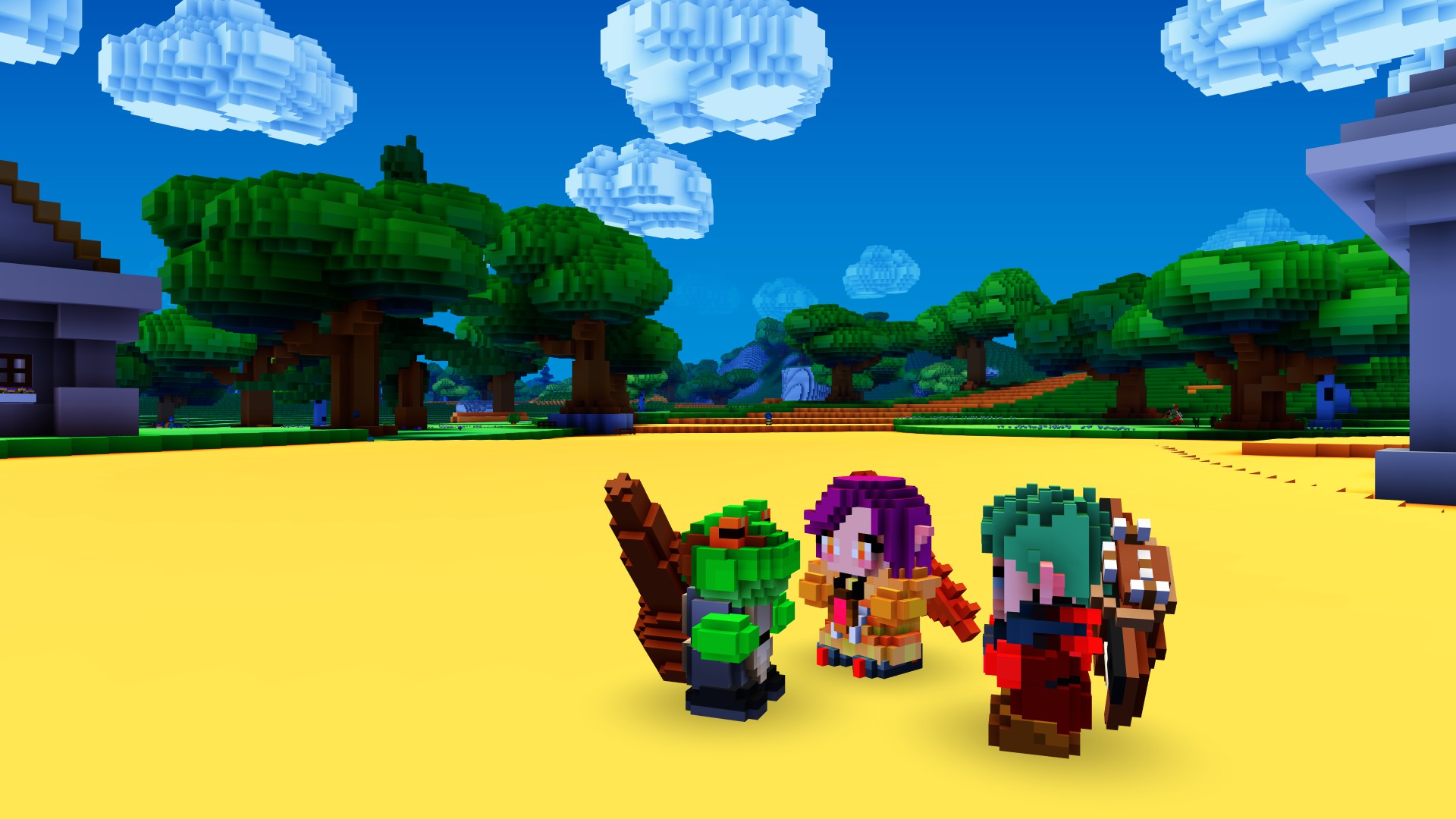 Cube World, a voxel RPG