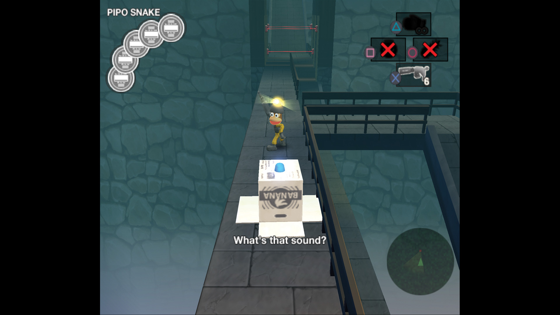 PIPO Snake Metal Gear uses Missal Gear Solid Cross -Over Curatic between Solid 3 and Monkey Escape