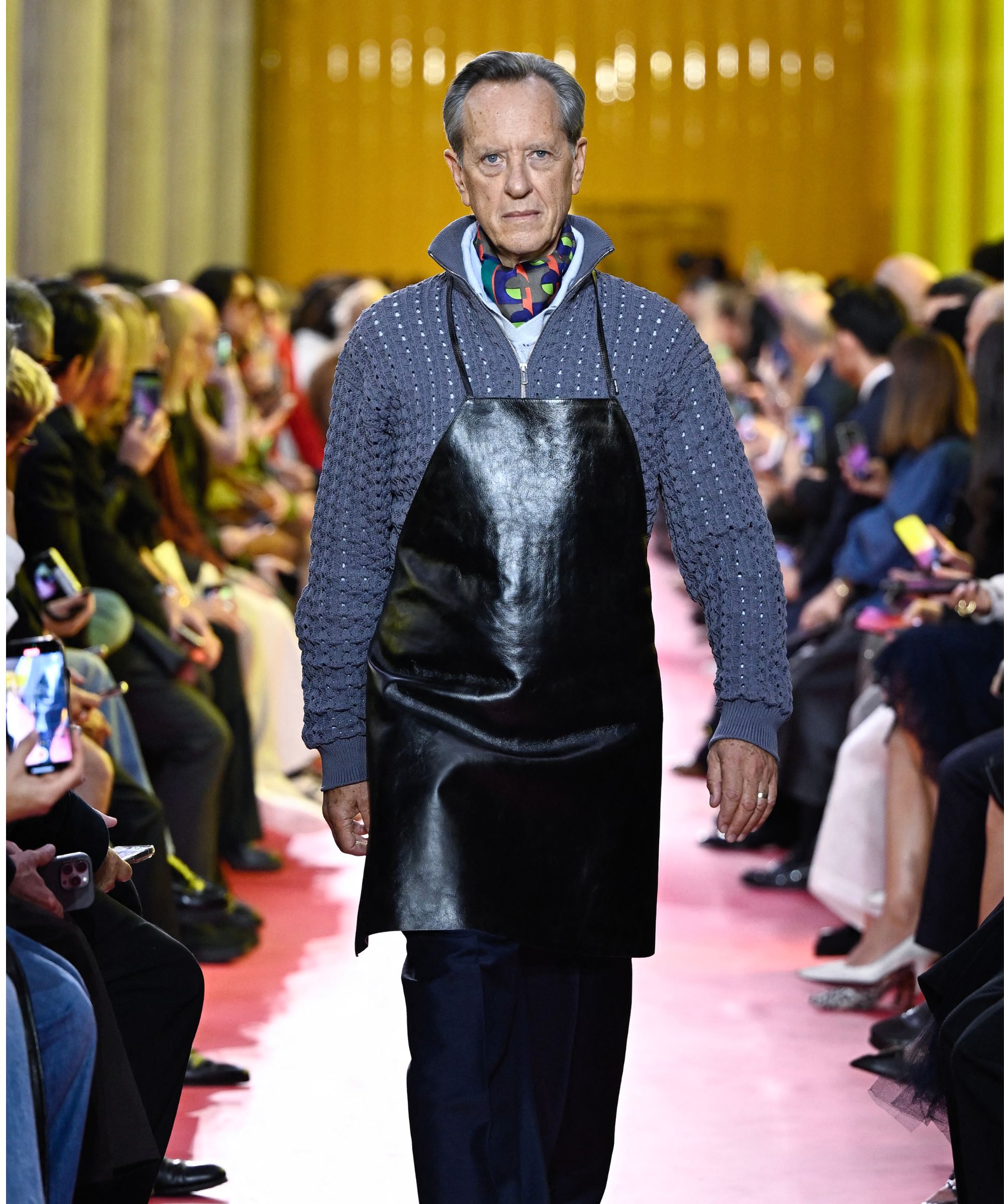 Richard E. Grant at Miu Miu