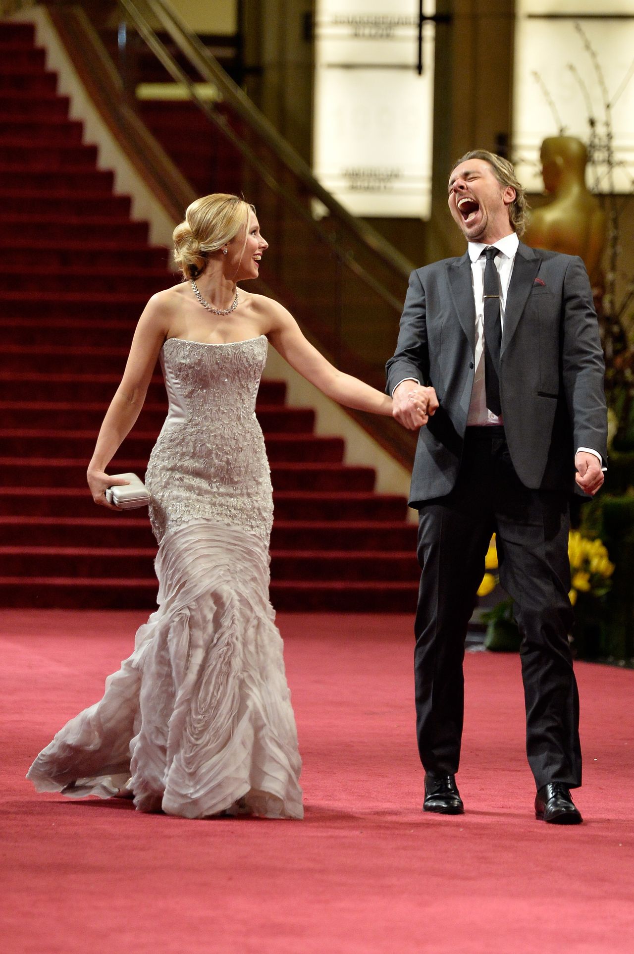 Kristen Bell and Dax Shepard.