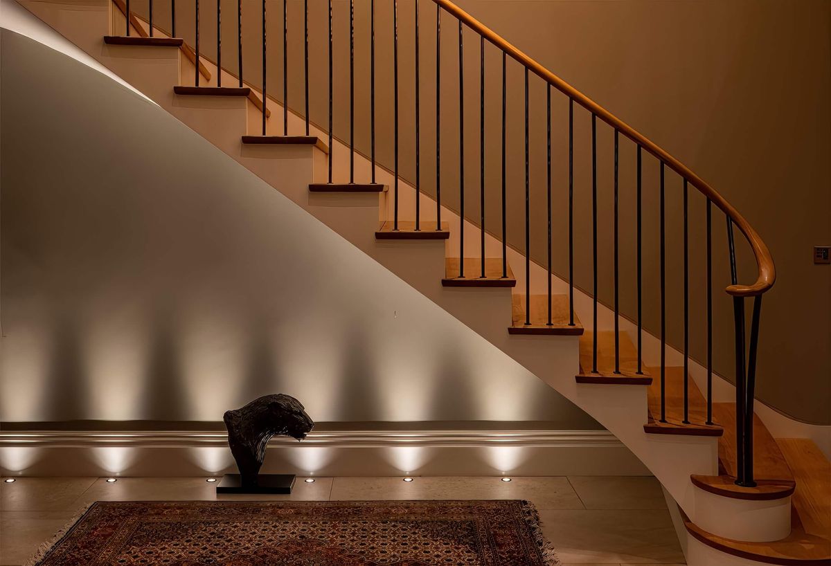 Staircase lighting ideas 14 statement ways to illuminate your stairs