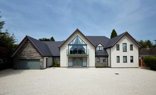 large contemporary extension