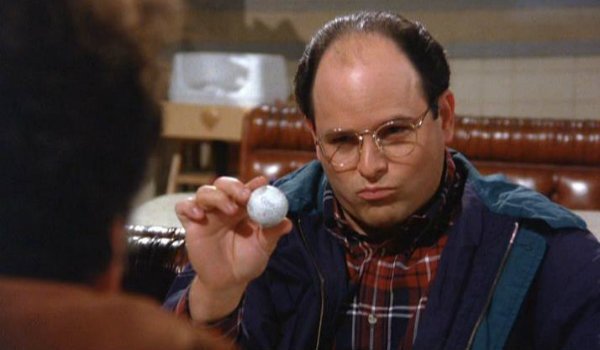 George Costanza Seinfeld Golf Ball Marine Biologist