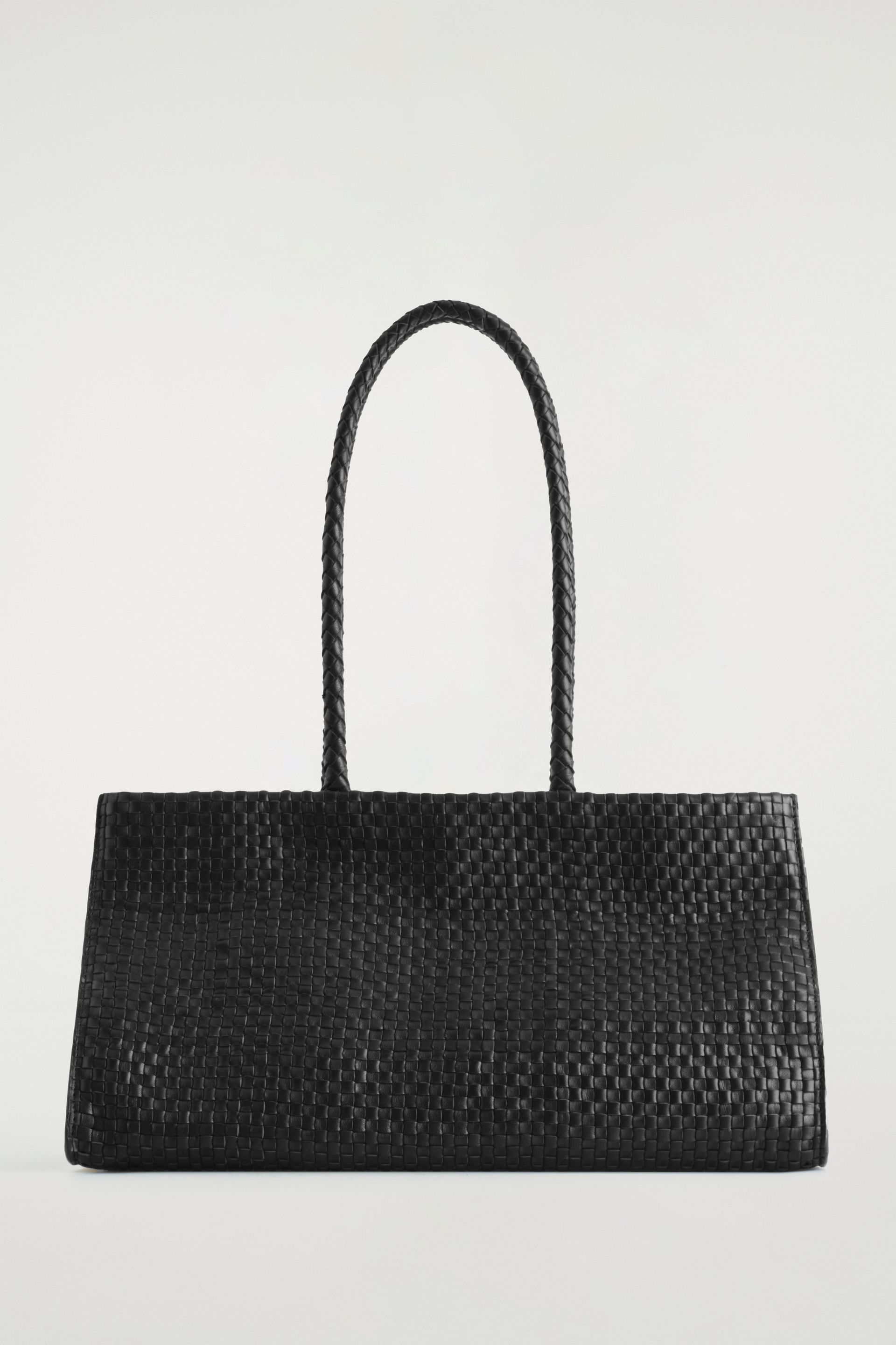 Gallery Hand-Woven Tote Bag - Leather