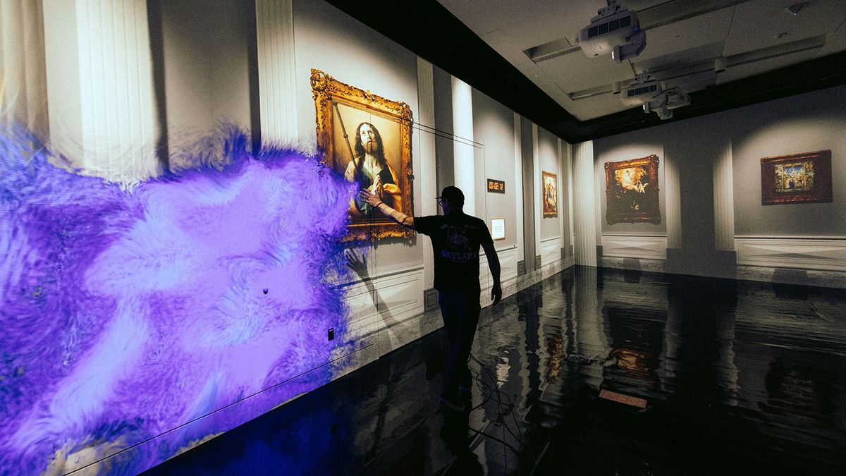 The new All Creation Sings exhibit features interactive, immersive content.