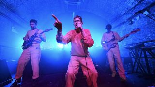 Mike D performs with his band 5D at 26 Leake Street, London, England