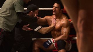 Dwayne "The Rock" Johnson in "The Smashing Machine" (2025).