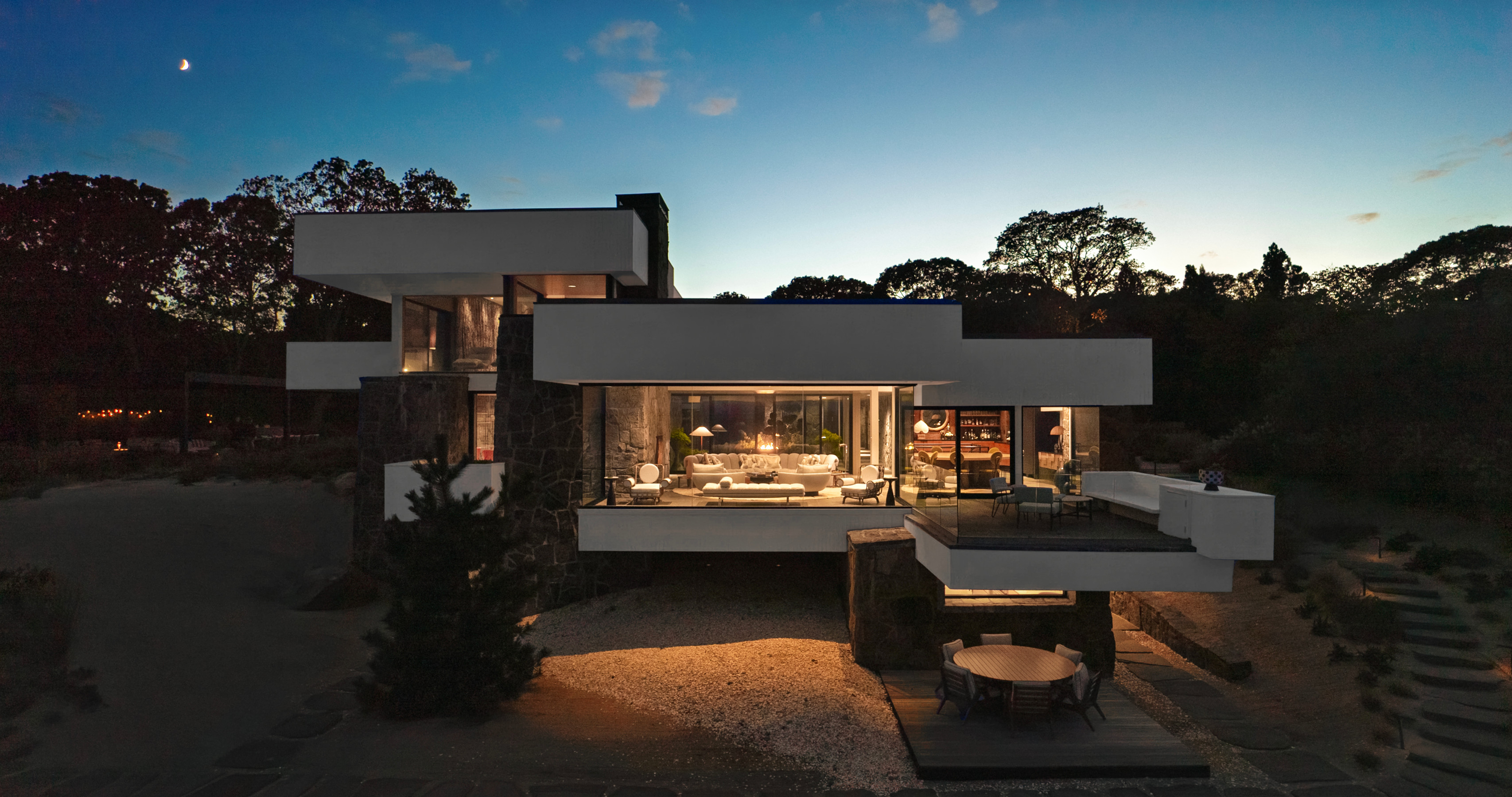 Osofsky House, Shelter Island, by Norman Jaffe