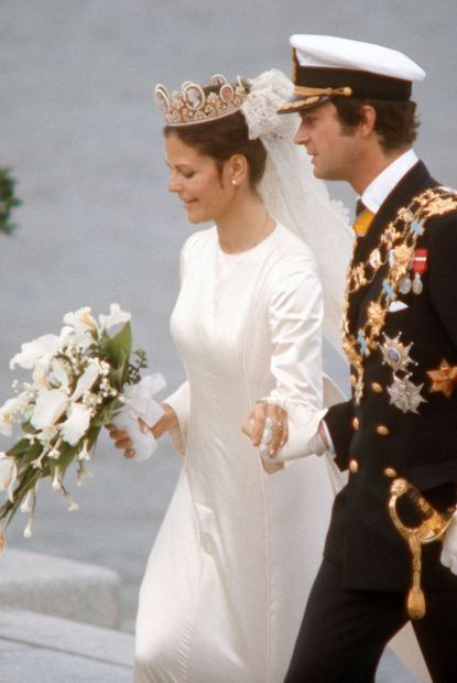 1976: King Carl XVI Gustaf of Sweden and Silvia Sommerlath 