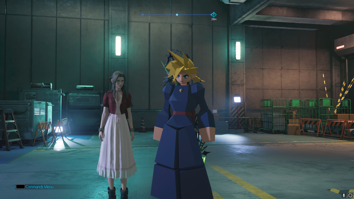 Final Fantasy 7 remake mod restores Cloud Strife's OG dress | PC Gamer