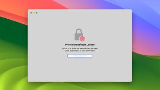 Safari Private Browsing in macOS Sonoma