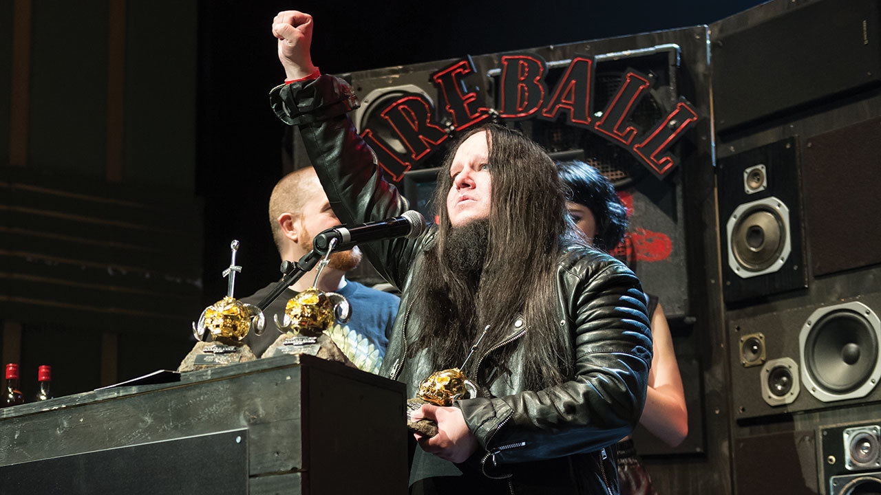 Joey Jordison wins the Hammer God Award Louder