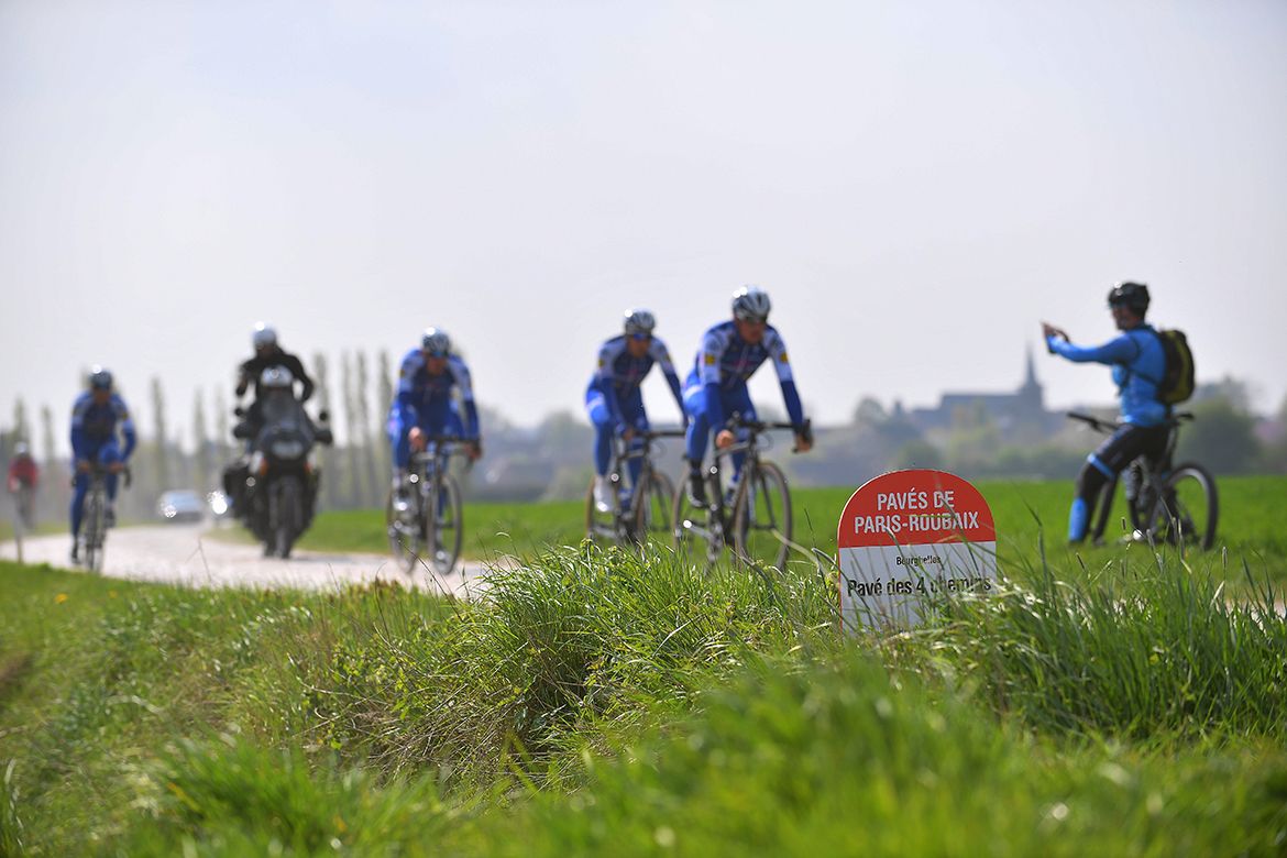 Quick-Step on the pav&eacute;