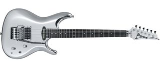 Joe Satriani has played the field when it comes to guitars but always comes home to his signature Ibanez JS1 Chrome Boy.