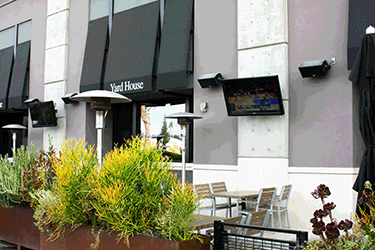 No Static Pro AV Outfits SoCal Restaurant with SunBrite Outdoor Displays
