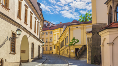 The Old Town in Brno, Czech Republic