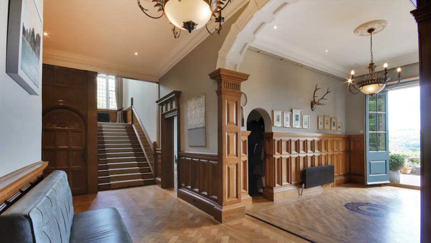 The entrance hall at The Terrace House Hartfield