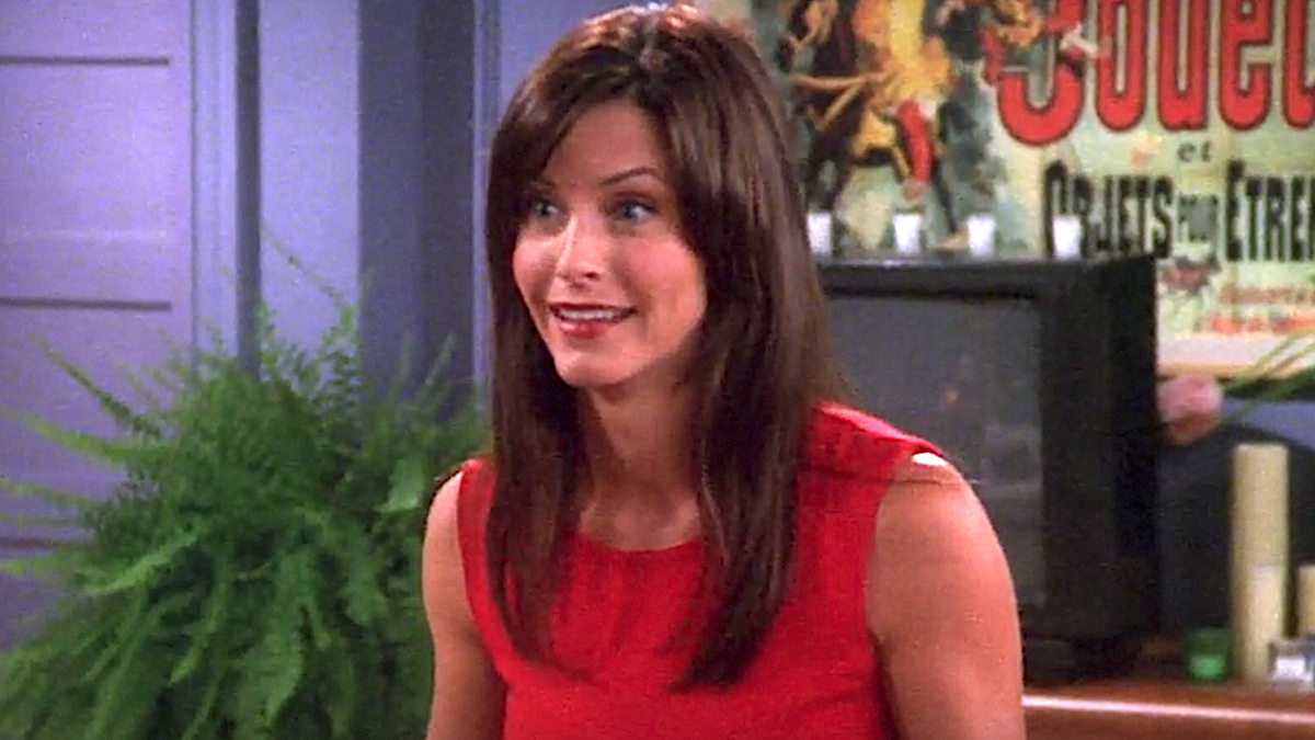 Monica Gellar is angry on Friends.