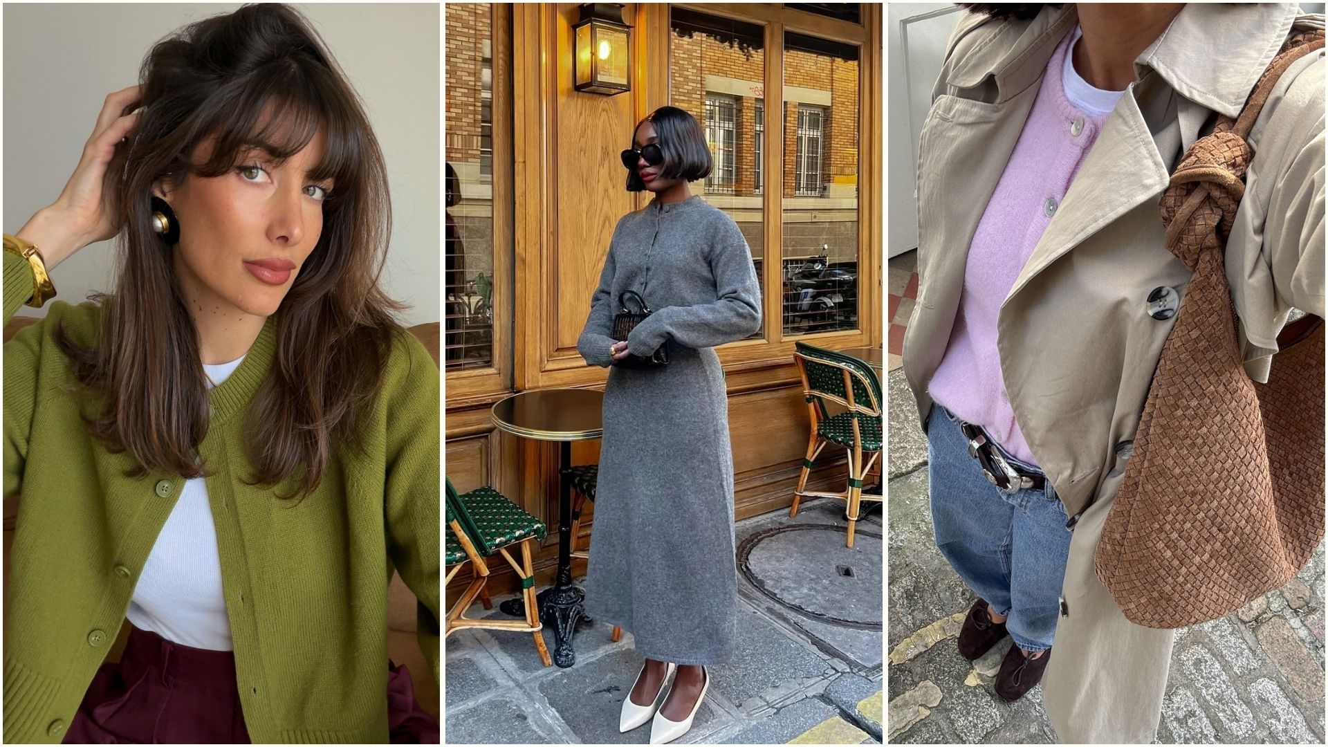 the best crew-neck cardigans as seen on influencers for autumn 2026