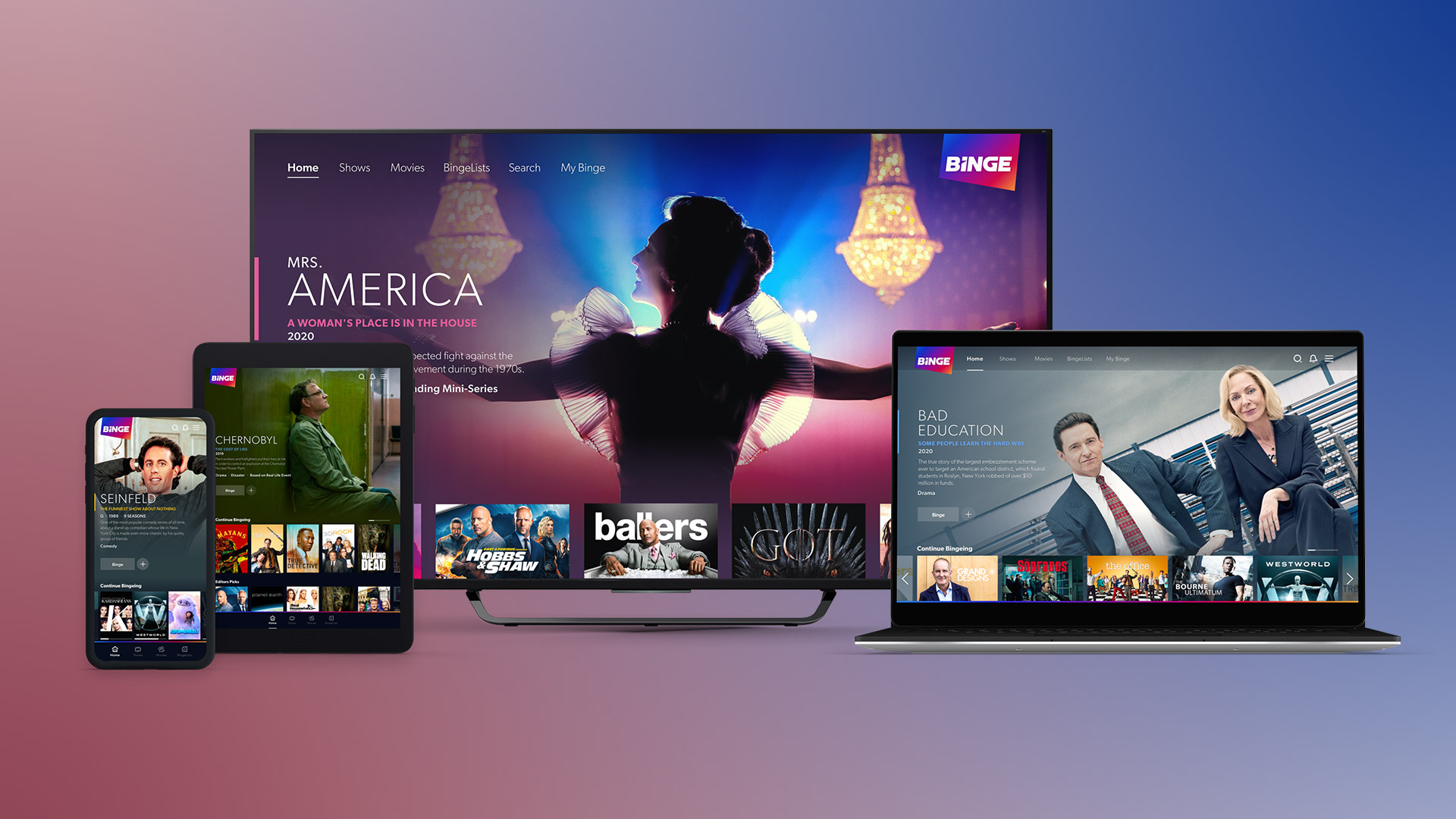 Binge is live everything you need to know about Foxtel's new Aussie