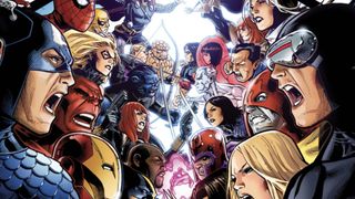 Avengers Vs. X-Men #1 cover segment