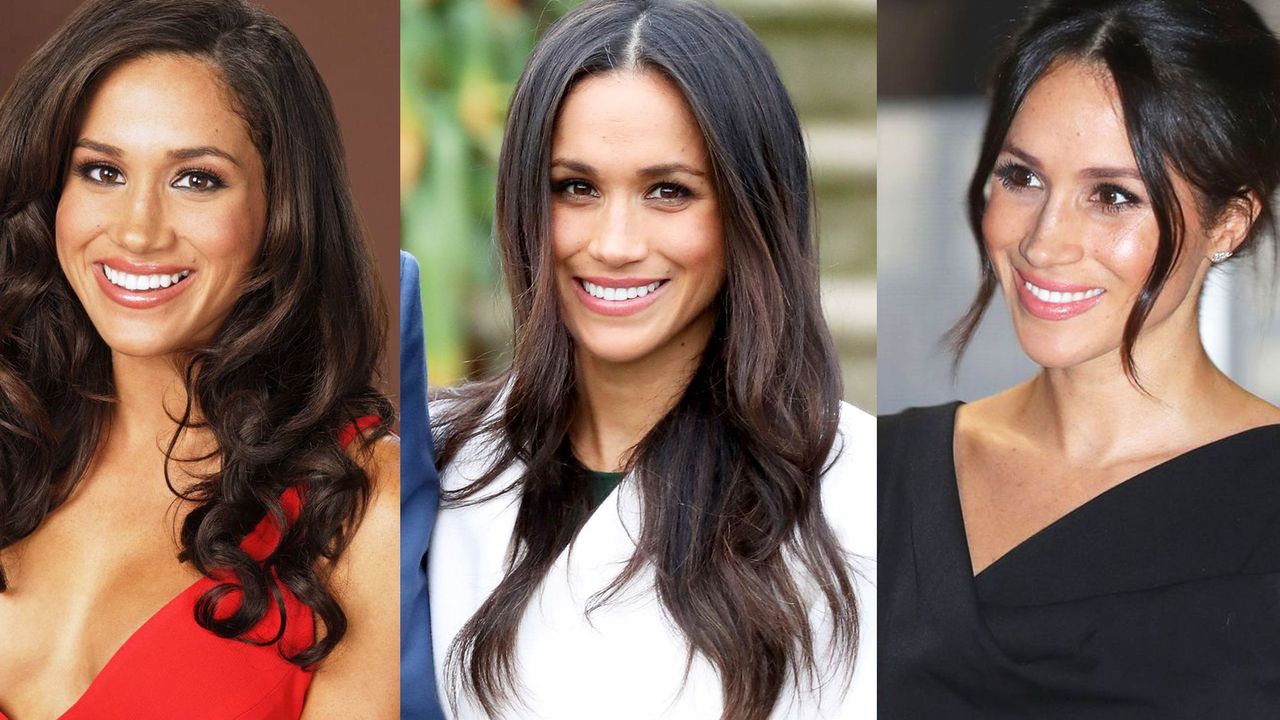 meghan markle from three different eras