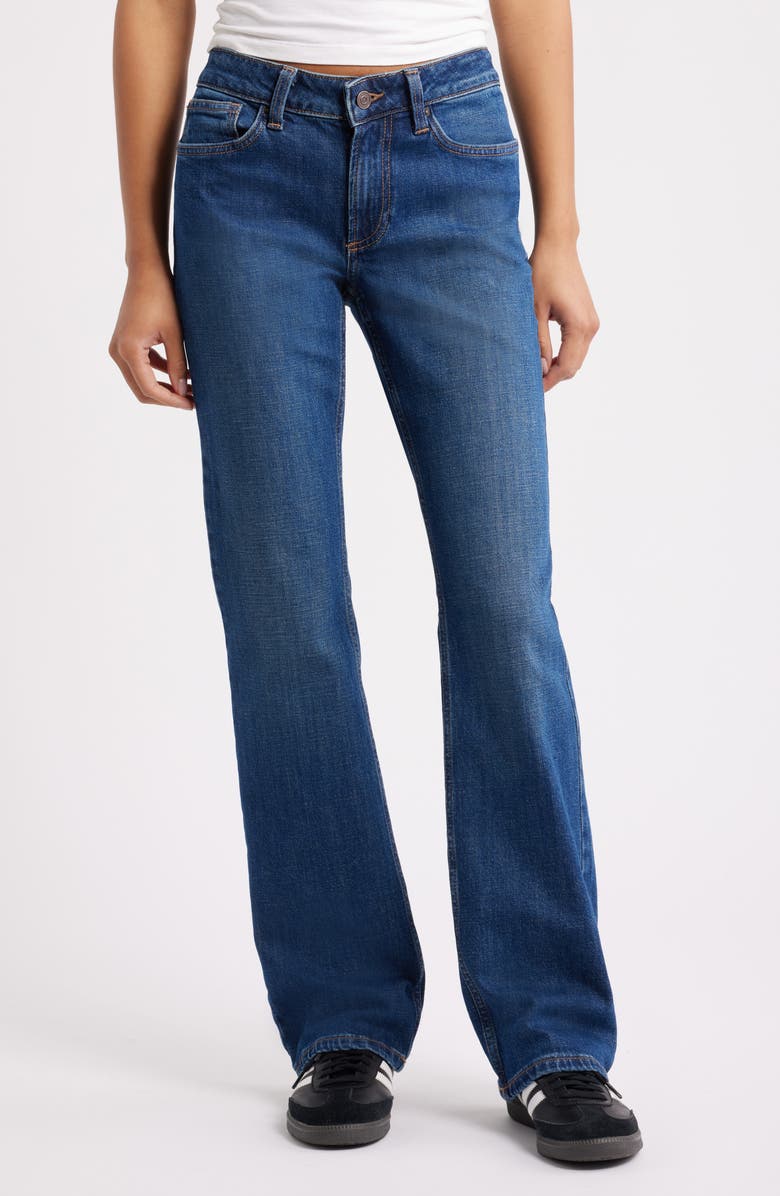 Low Rise Bootcut Jeans