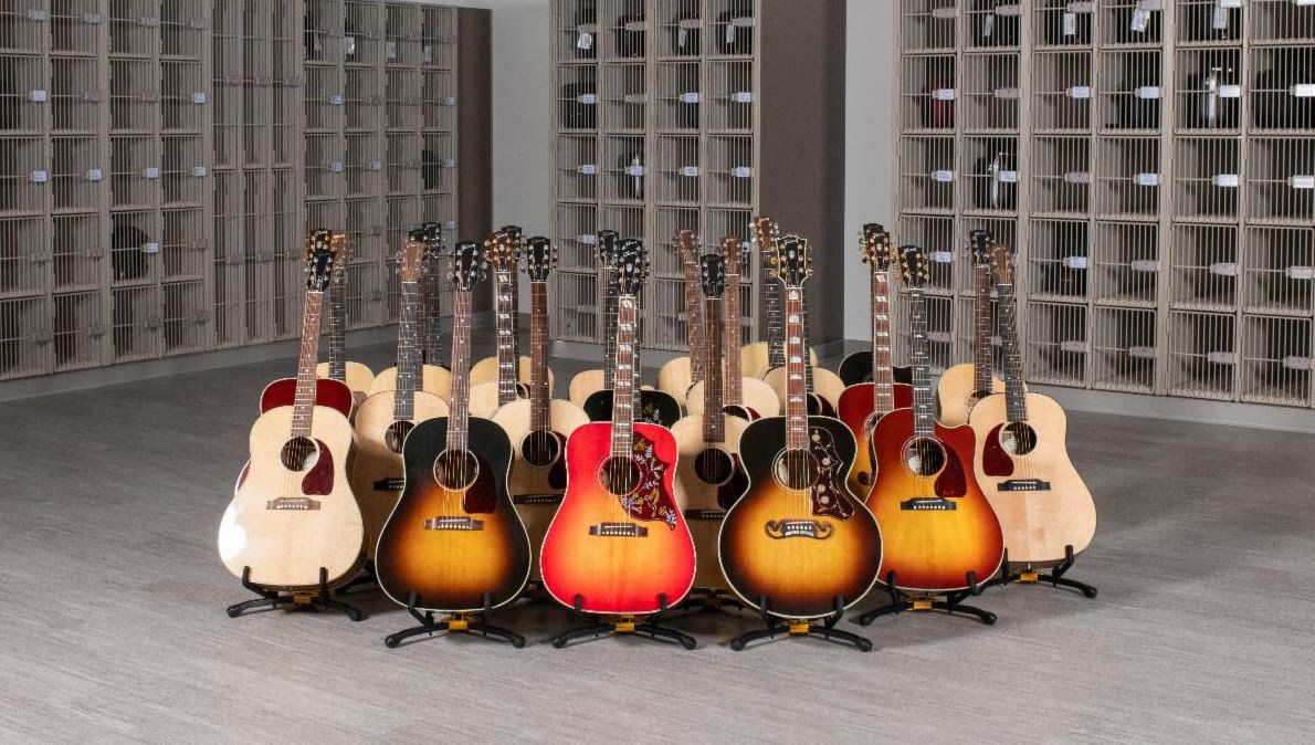 Gibson Gives has donated 24 acoustic guitars to Gallatin High School in Bozeman, Montana