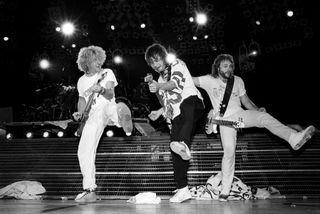 Two of these men would go on to form Chickenfoot... Van Halen go 5150 in 1986