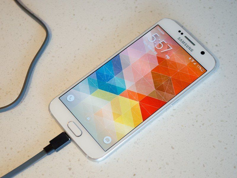 Galaxy S6 wired charging
