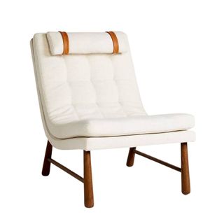 A reclining chair in polyester