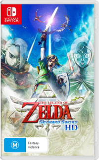 The Legend of Zelda: Skyward Sword HD EditionAU$79.95AU$39 at Amazon