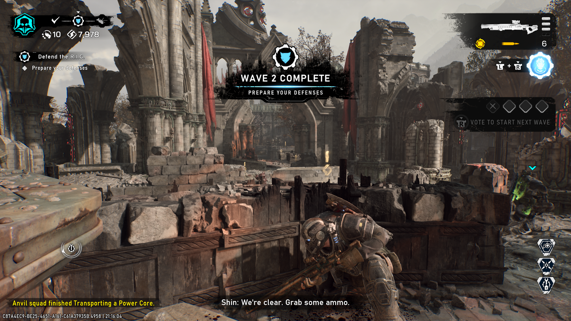 Gears of War: E-Day siege mode