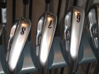 Callaway X Forged irons sole view