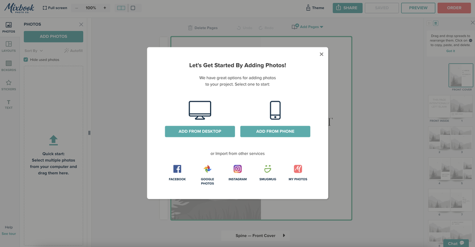 Mixbook photo book review A userfriendly service from start to finish