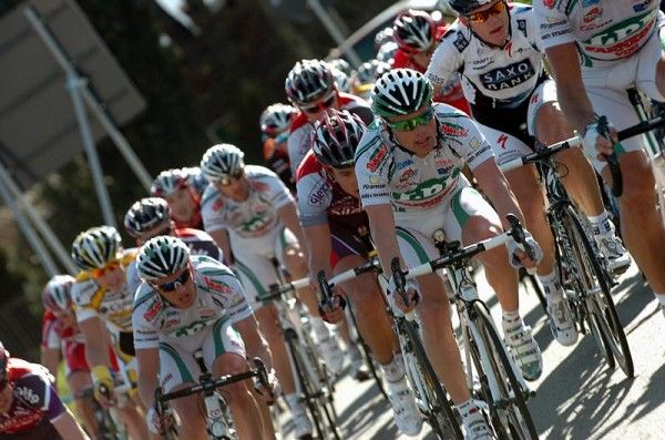 Danilo Di Luca (LPR Brakes-Farnese Vini) in Tirreno-Adriatico stage one.