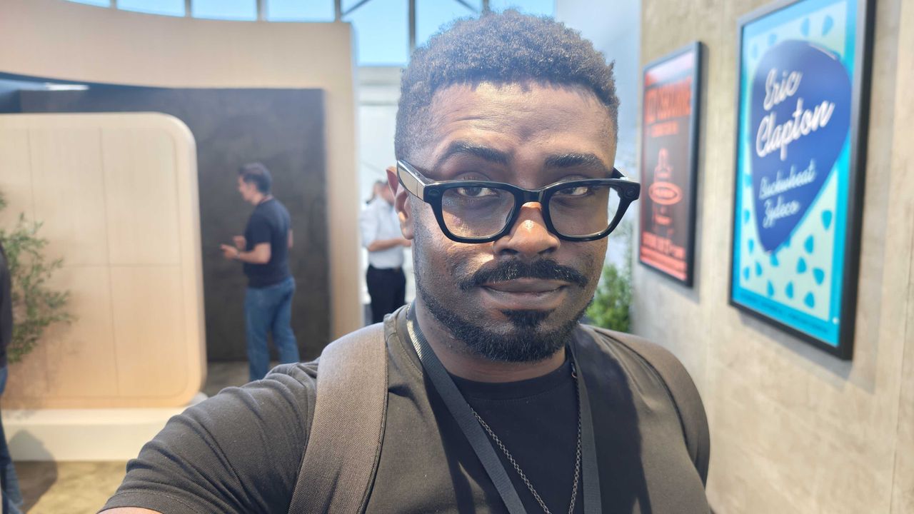 Wearing Google Android XR prototypes