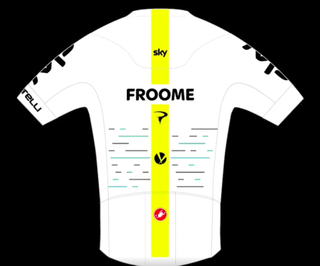 Back of Team Sky jersey