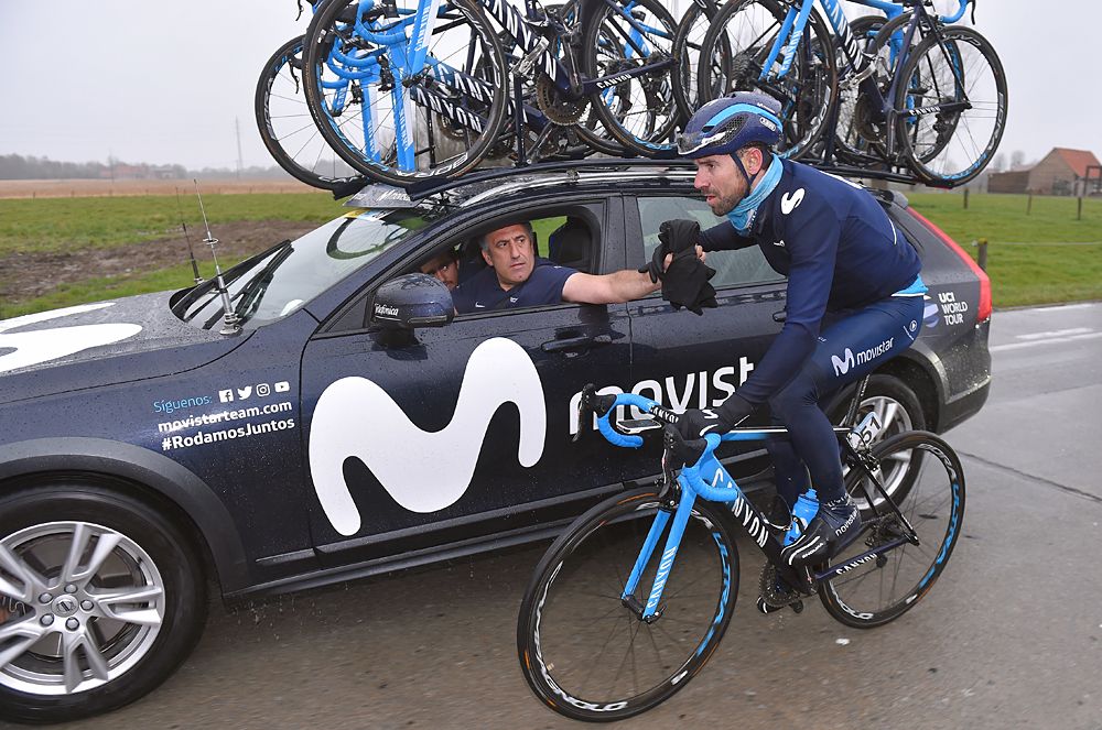 Alejandro Valverde (Movistar) at 2018 Dwars door Vlaanderen