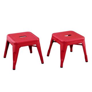 low red barstools from wayfair