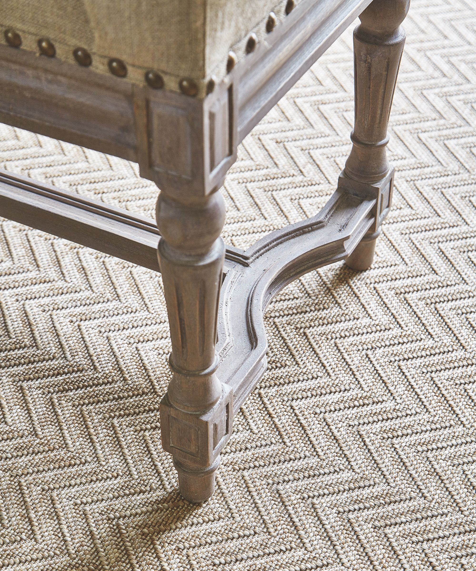 Chevron flooring