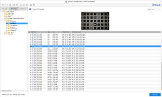 Screen shot of Ontrack EasyRecovery recovery software for photos and SD cards