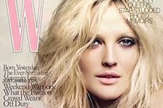 Drew Barrymore for W magazine, celebrity news, Marie Claire