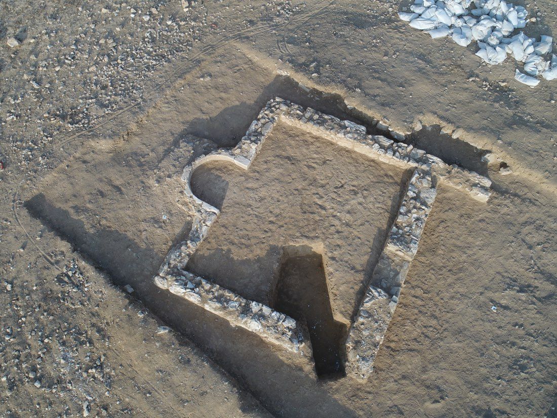 This rural mosque likely served nearby farmers sometime between A.D. 600 and 700.