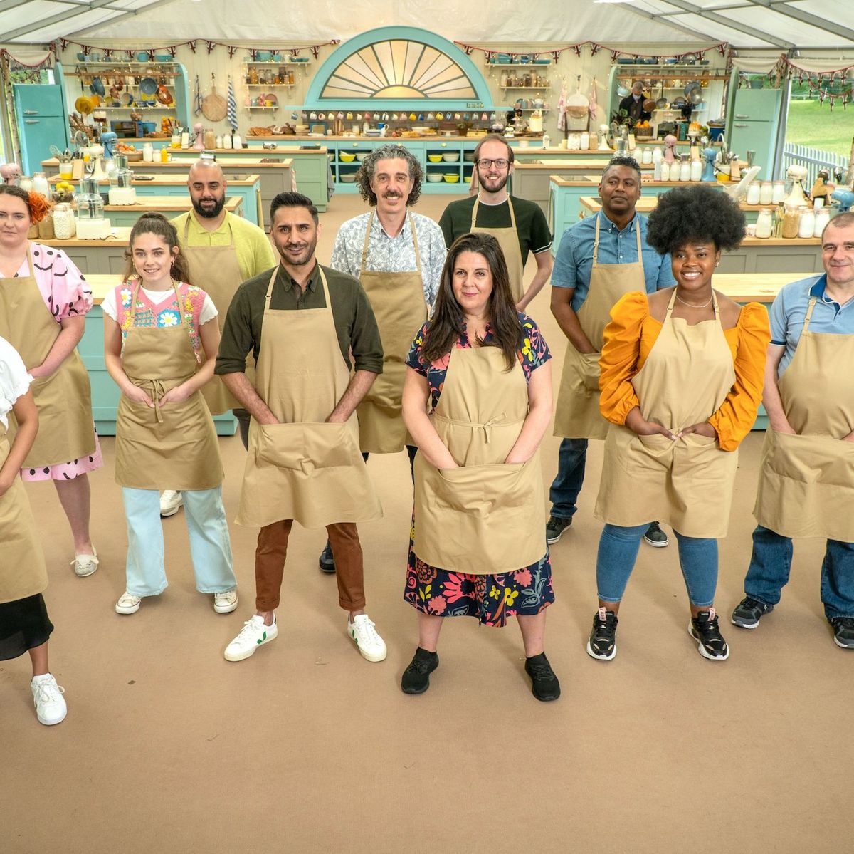 The Great British Baking Show Cast of Bakers in 2021 Marie Claire photo picture