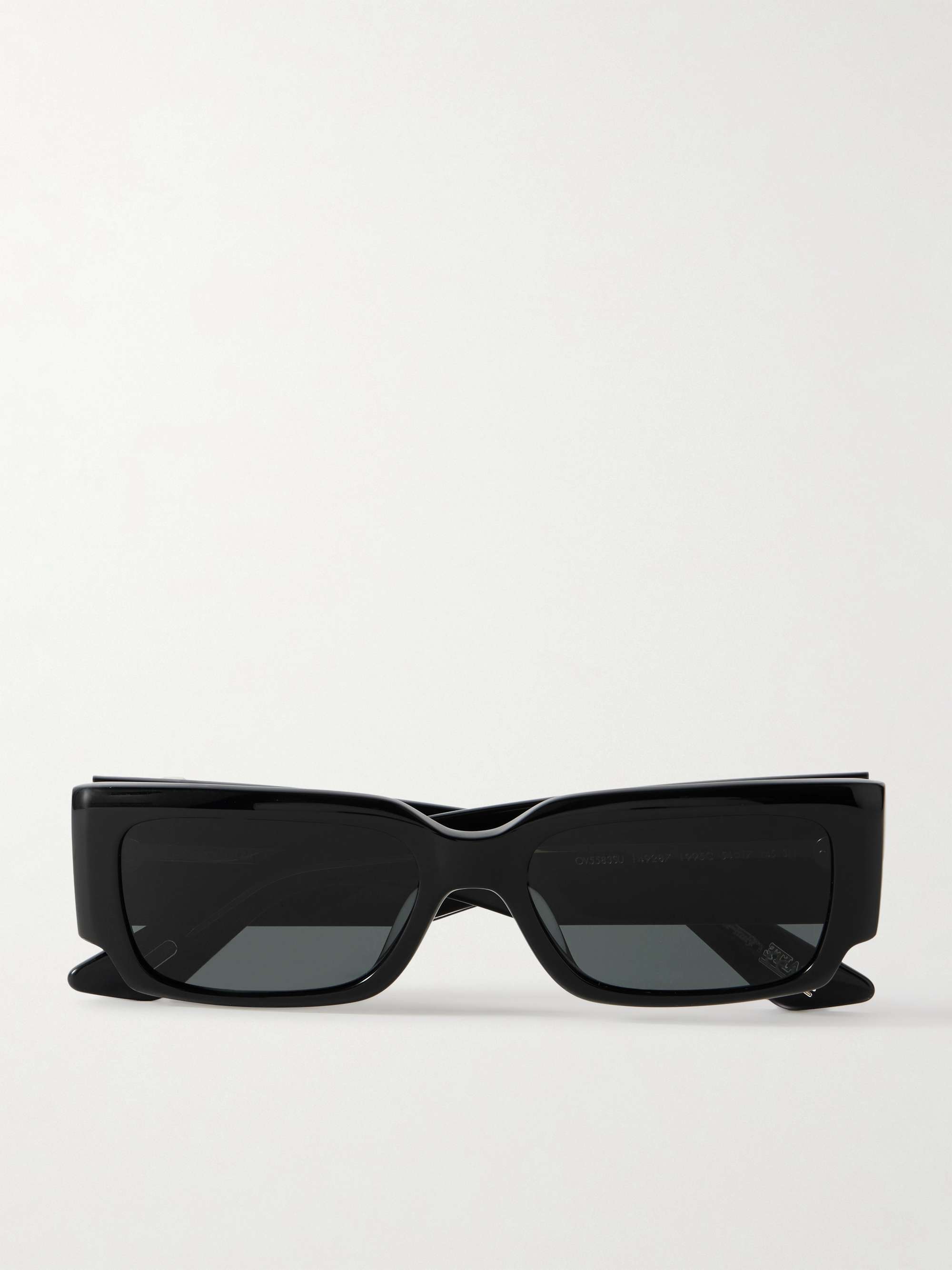 + Khaite 1995c Square-Frame Acetate Sunglasses